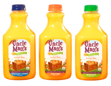 The Outcrop: Uncle Matt's Orange Juice