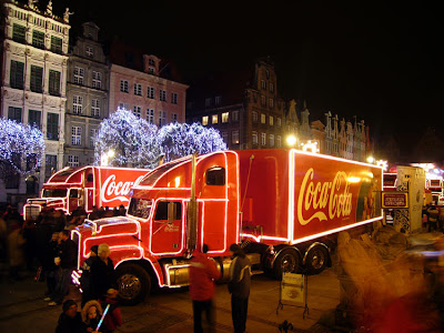 konwój świąteczny coca cola