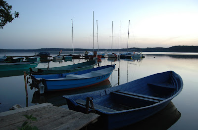 jachty jezioro Pluszne