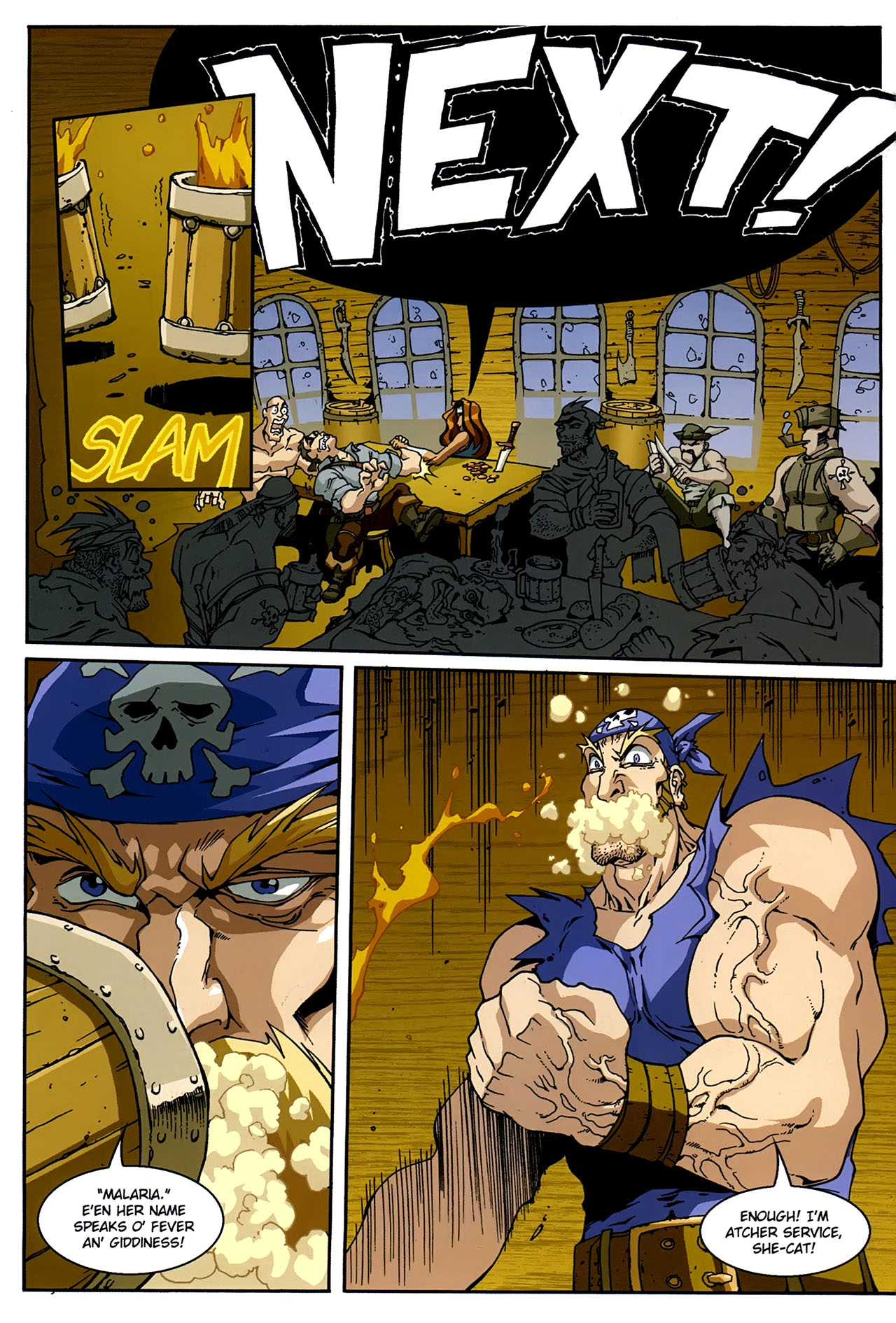 Read online Pirates vs. Ninjas II comic -  Issue #4 - 13