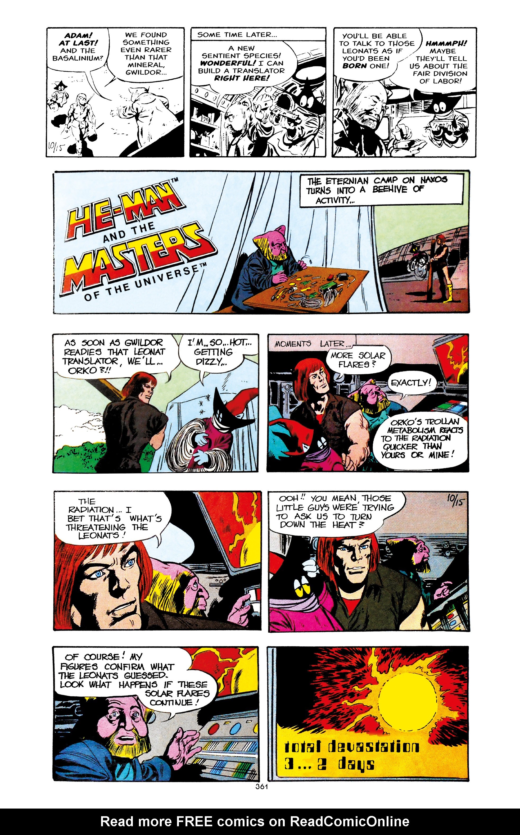 Read online He-Man and the Masters of the Universe: The Newspaper Comic Strips comic -  Issue # TPB (Part 4) - 61