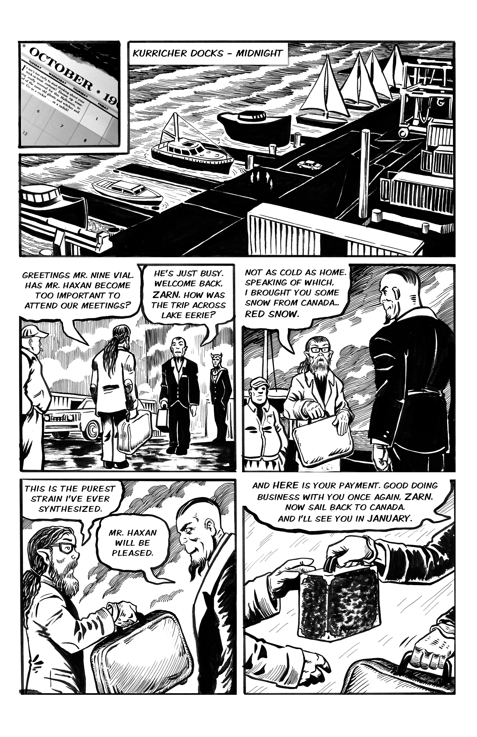 Read online Wulf and Batsy: Magnum Orgus comic -  Issue #3 - 4
