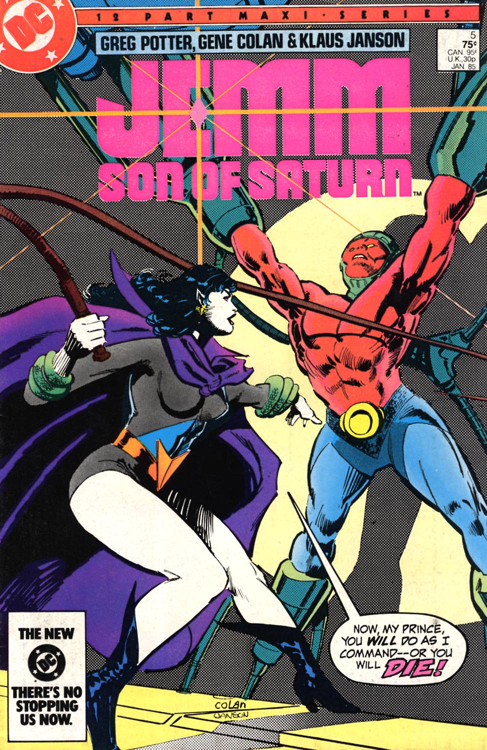 Read online Jemm, Son of Saturn comic -  Issue #5 - 1