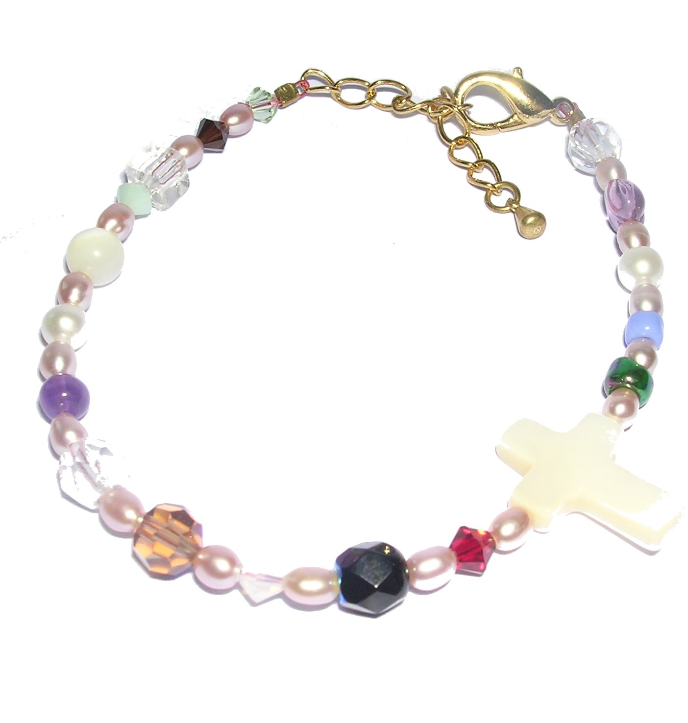 Creative And Faithful Christening Bracelet (Christian bracelet)