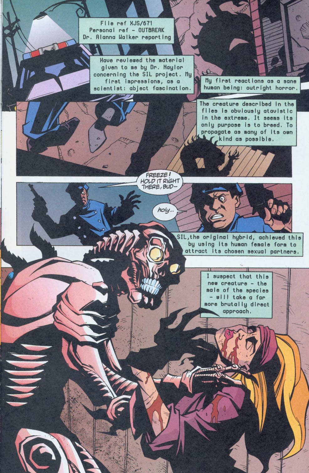 Read online Species: Human Race comic -  Issue #1 - 19