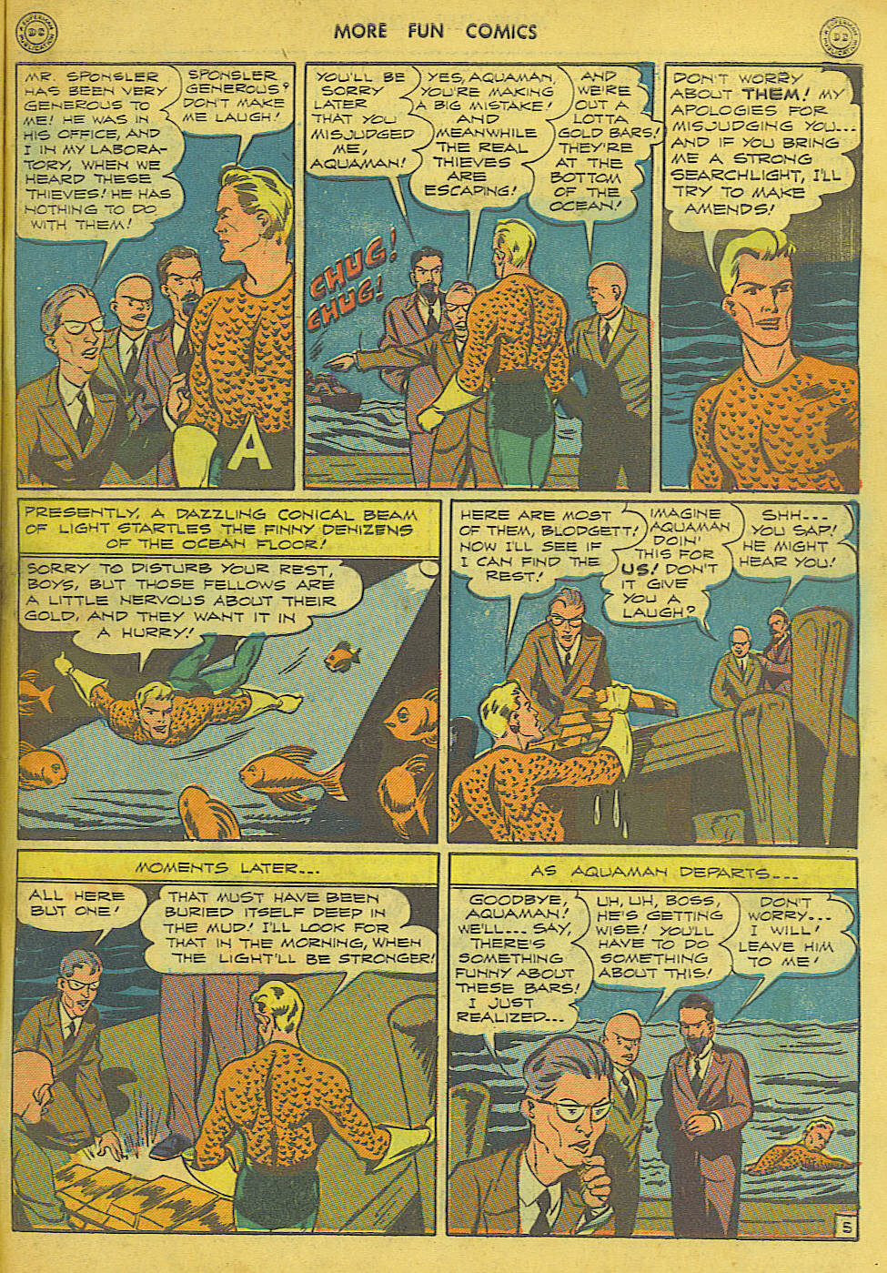 Read online More Fun Comics comic -  Issue #98 - 55