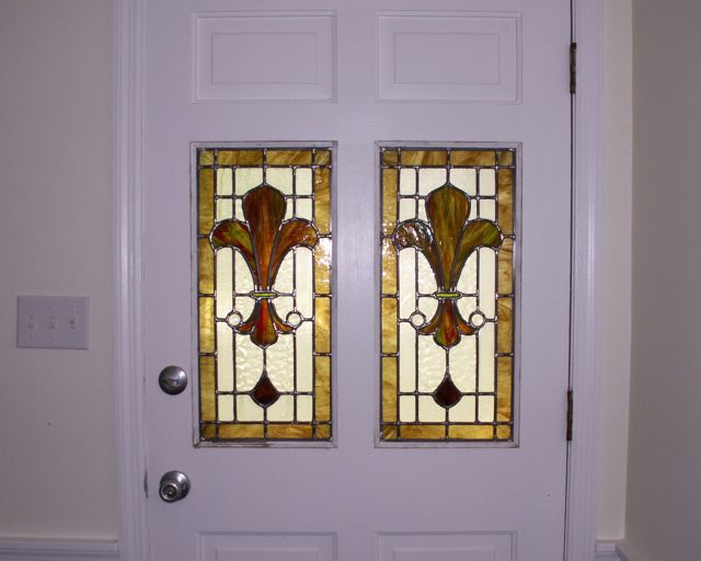 Stained Glass Patterns My Stained Glass Blog Fleur De Lis X 2