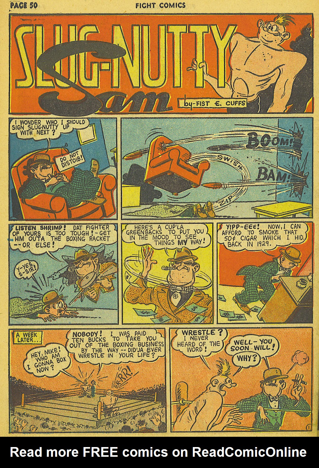 Read online Fight Comics comic -  Issue #6 - 52