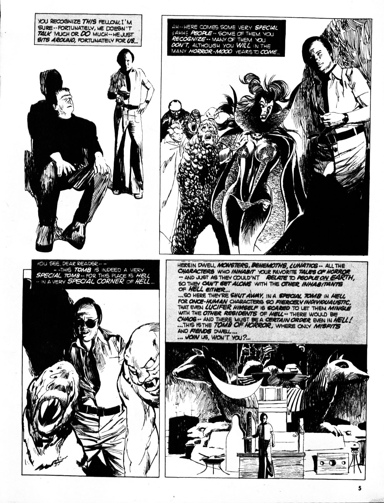 Read online Nightmare (1970) comic -  Issue #22 - 5