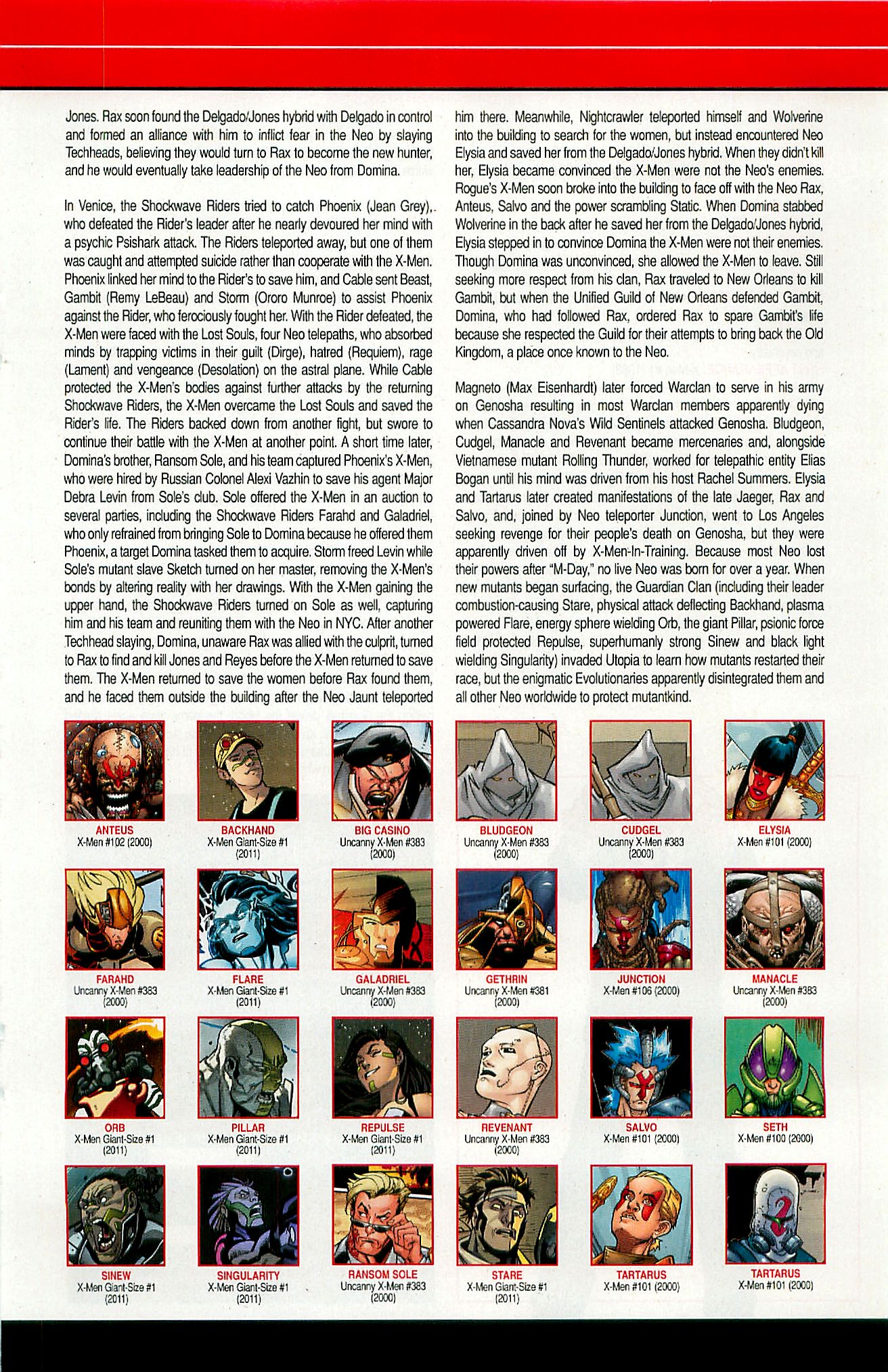 Read online X-Men: Earth's Mutant Heroes comic -  Issue # Full - 39