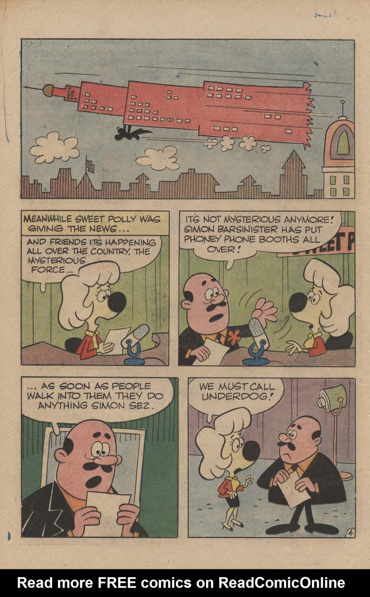 Read online Underdog (1970) comic -  Issue #8 - 20