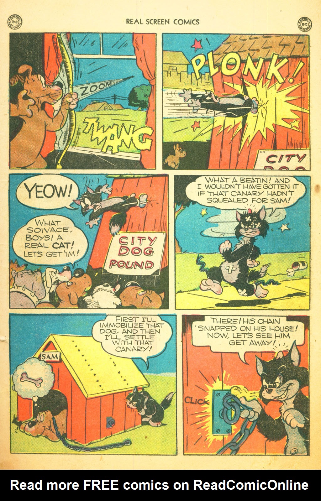 Read online Real Screen Comics comic -  Issue #20 - 25