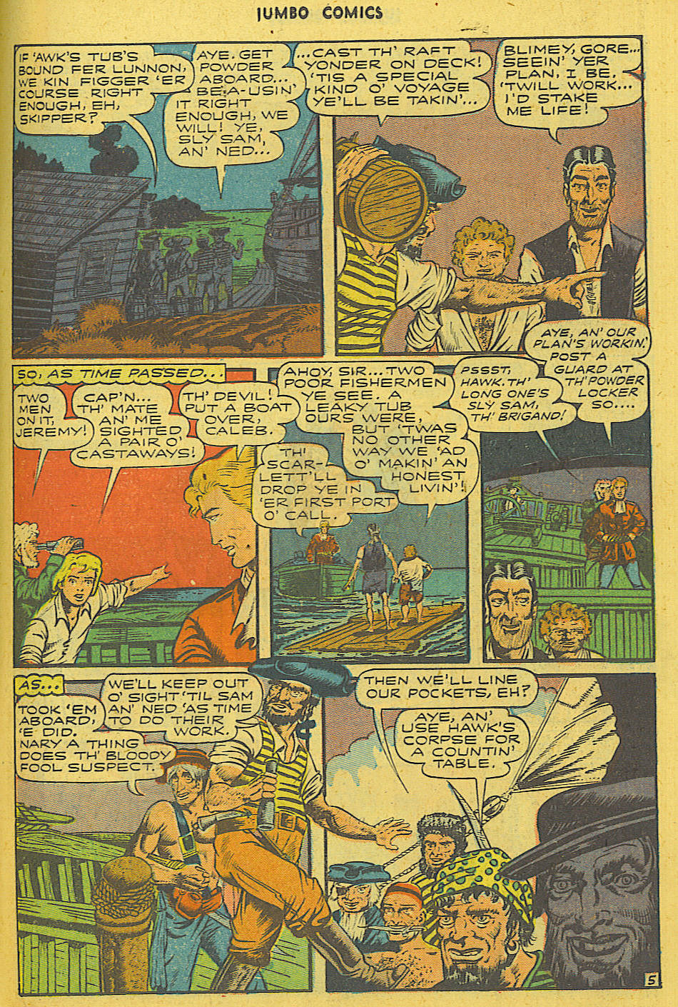 Read online Jumbo Comics comic -  Issue #100 - 18