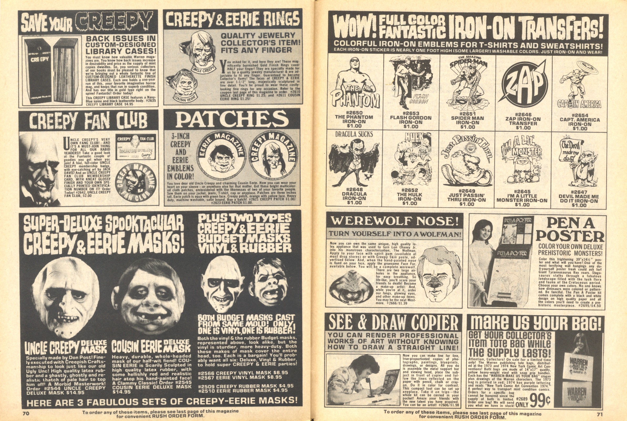 Read online Creepy (1964) comic -  Issue #72 - 68