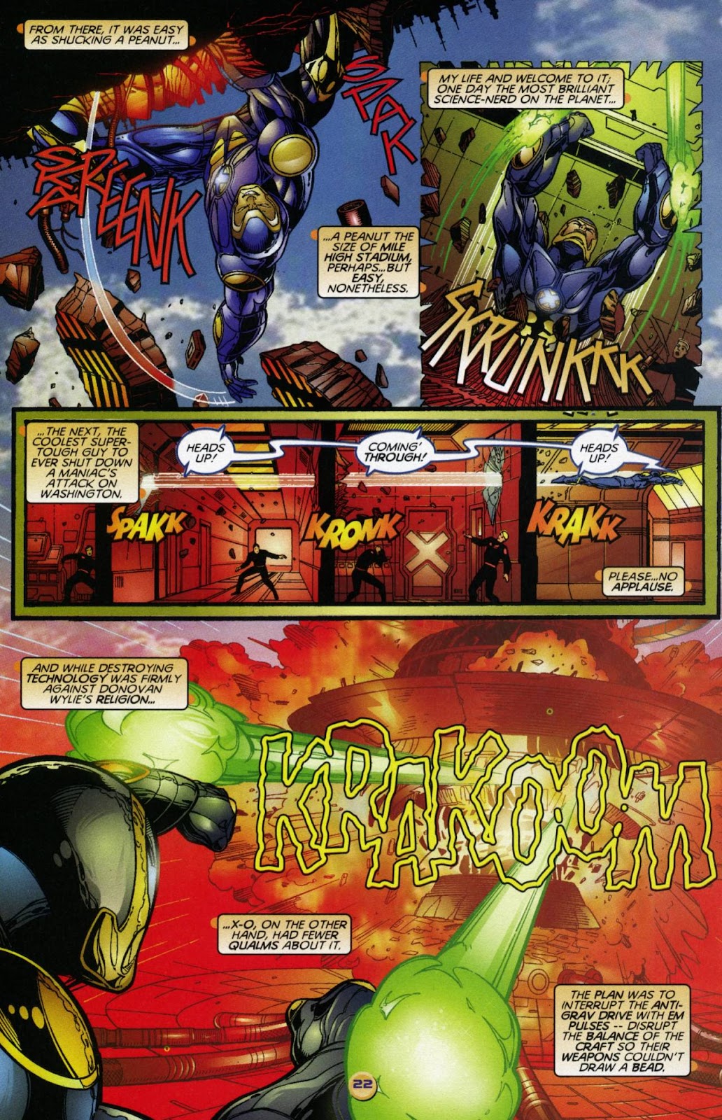 X-O Manowar (1996) issue 2 - Page 19