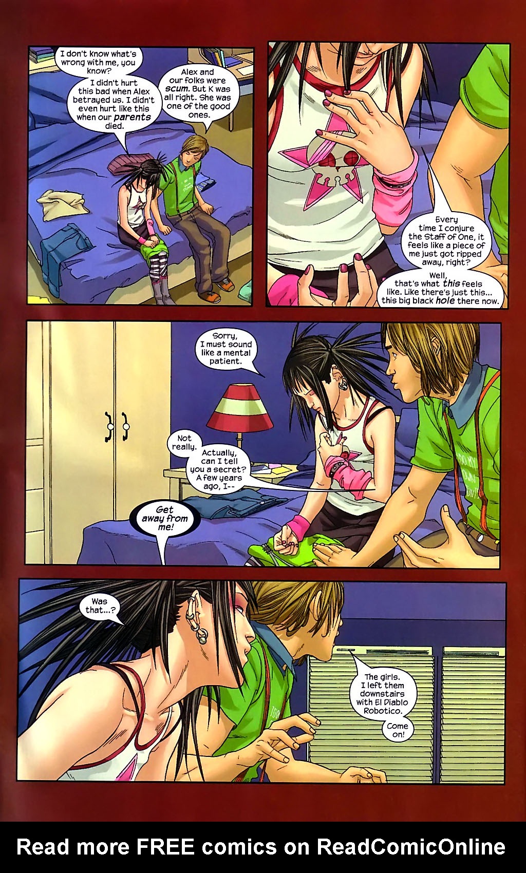 Read online Runaways (2005) comic -  Issue #9 - 14