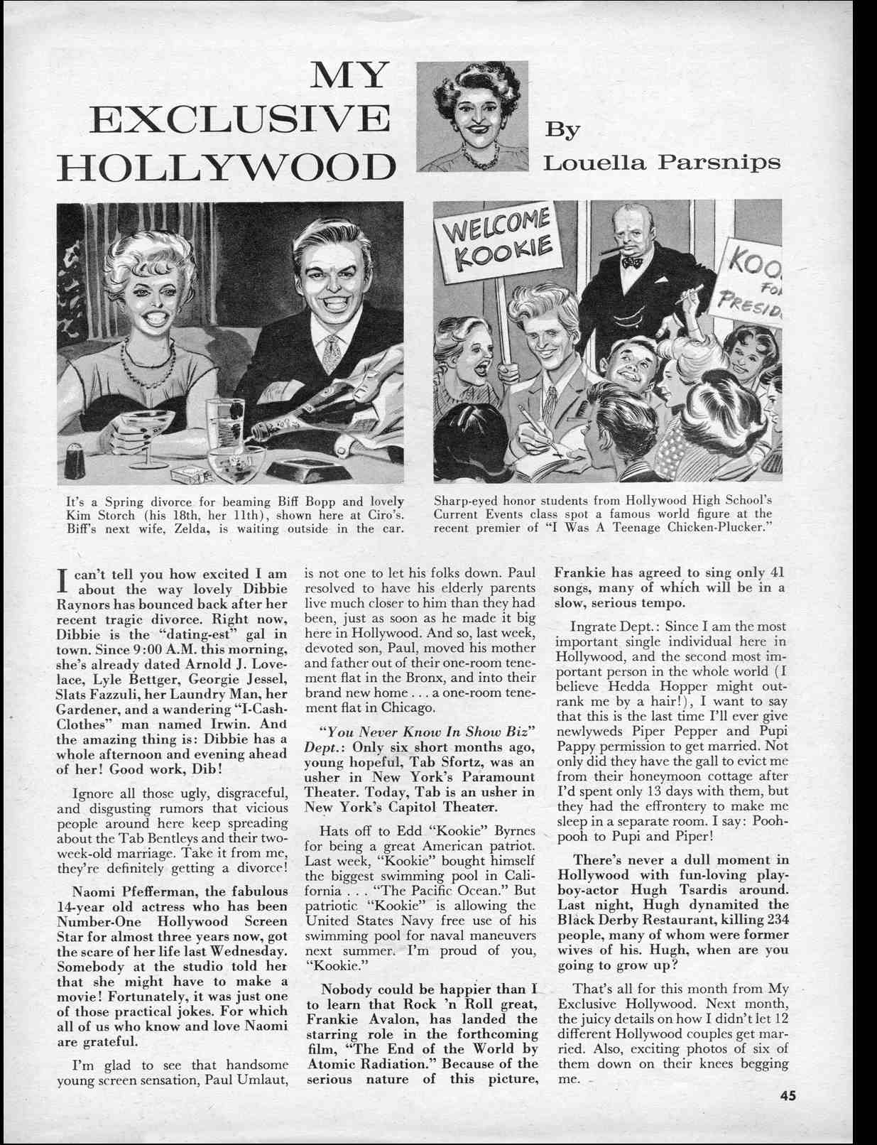 Read online MAD comic -  Issue #54 - 47