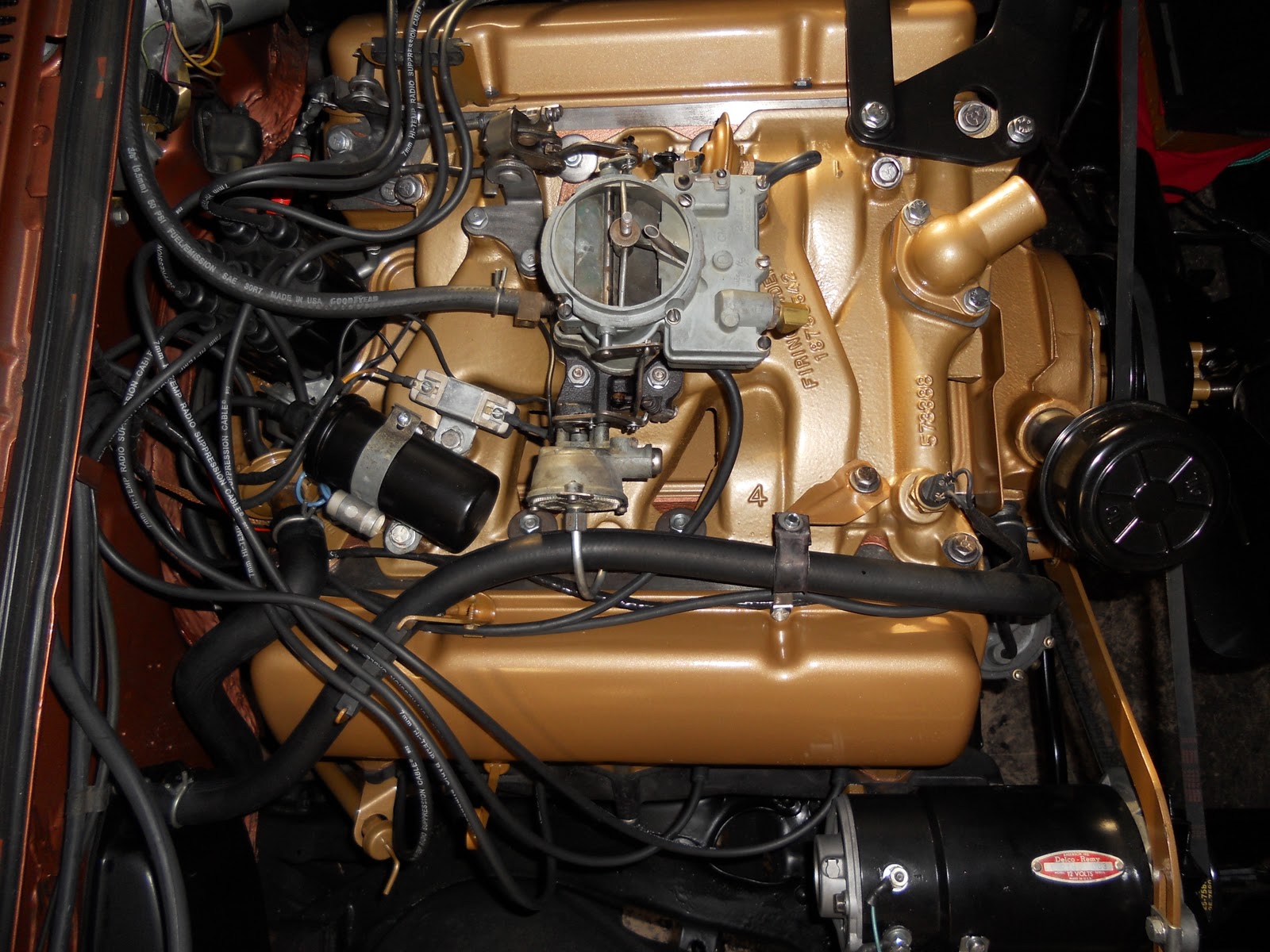 1960 Oldsmobile Dynamic 88 Engine Completed