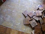 Foyer floor (before)