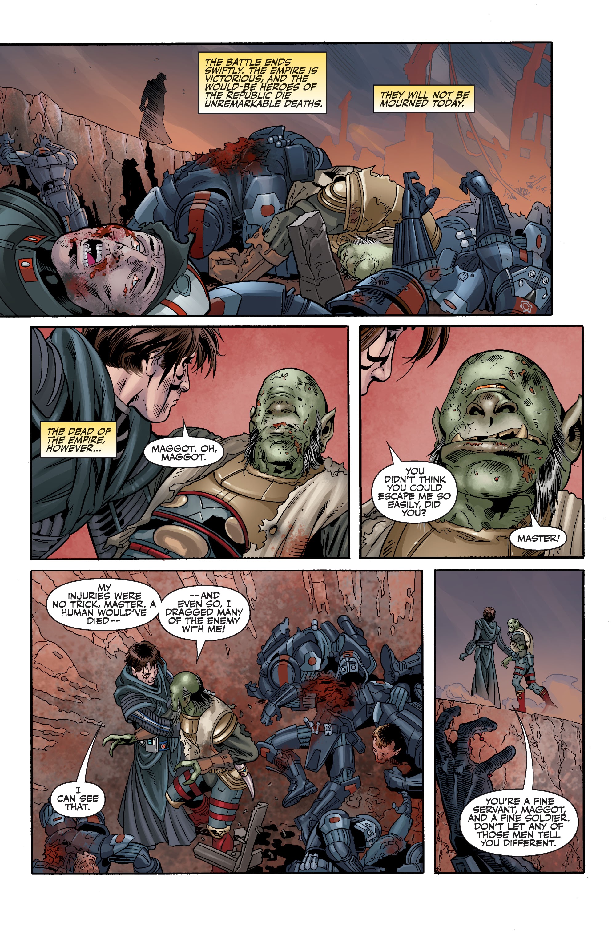 Read online Star Wars Legends: The Old Republic - Epic Collection comic -  Issue # TPB 4 (Part 1) - 12