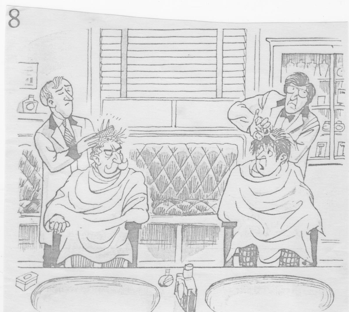 Telling funny stories