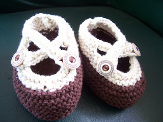 Ajeng Belajar Merajut: Rajut Free Knitting Pattern : Baby Shoes