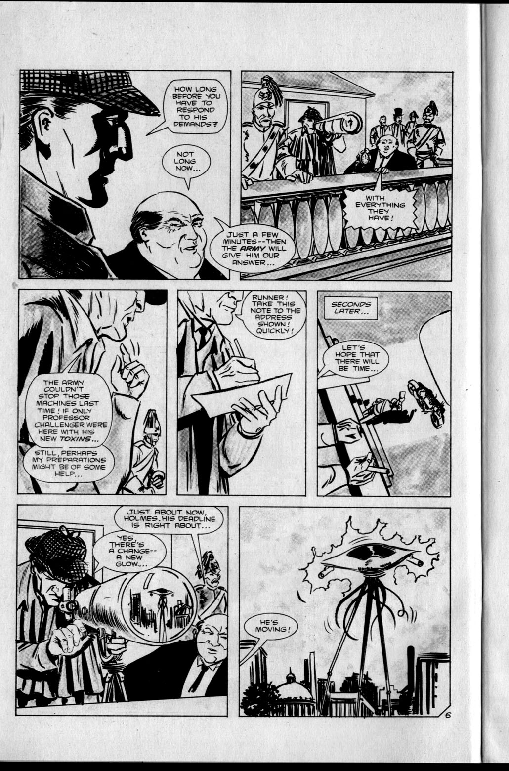 Read online Sherlock Holmes in the Case of the Missing Martian comic -  Issue #4 - 8
