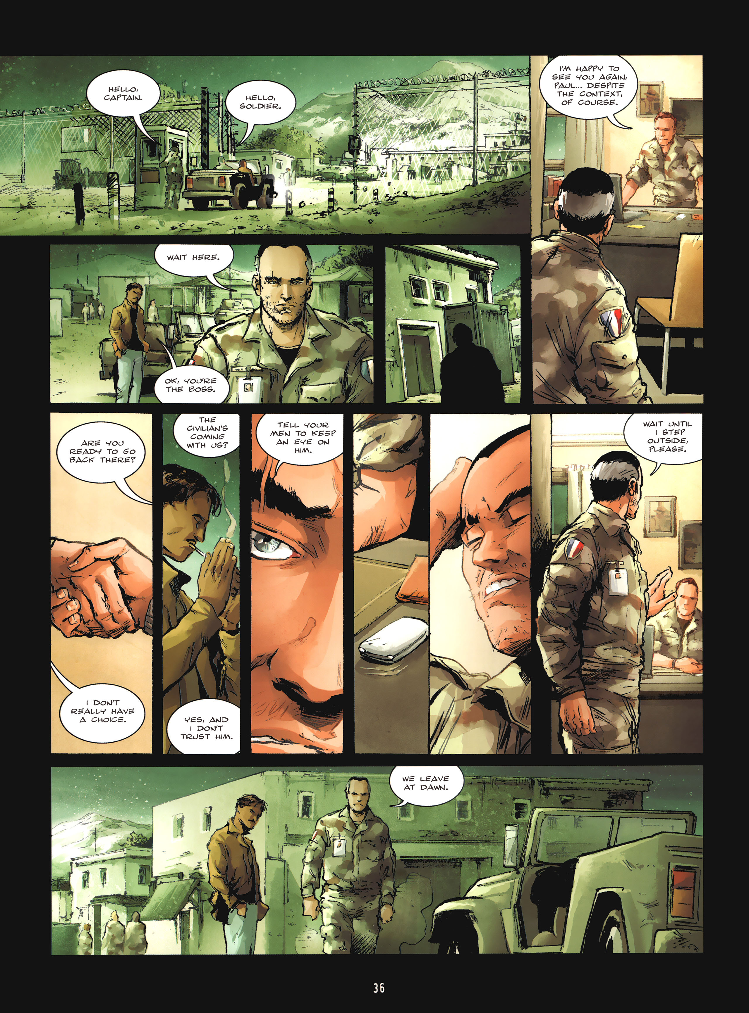 Read online Firewall comic -  Issue #2 - 37