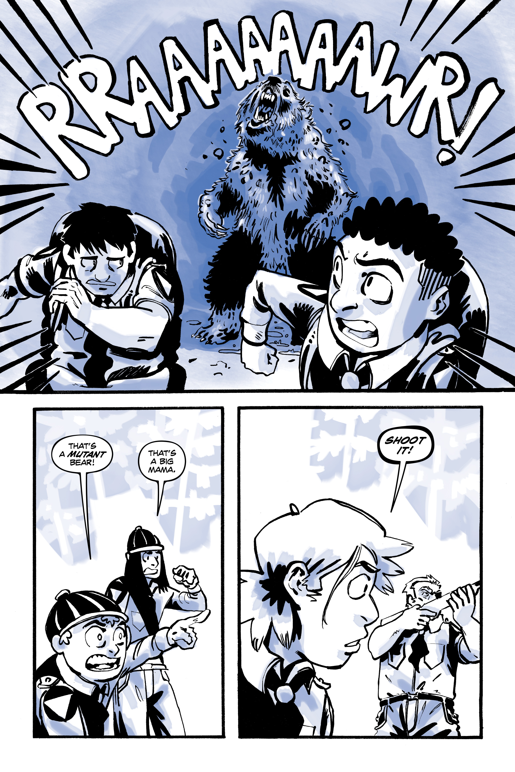 Read online Junior Braves of the Apocalypse: Out of the Woods comic -  Issue # TPB (Part 1) - 36