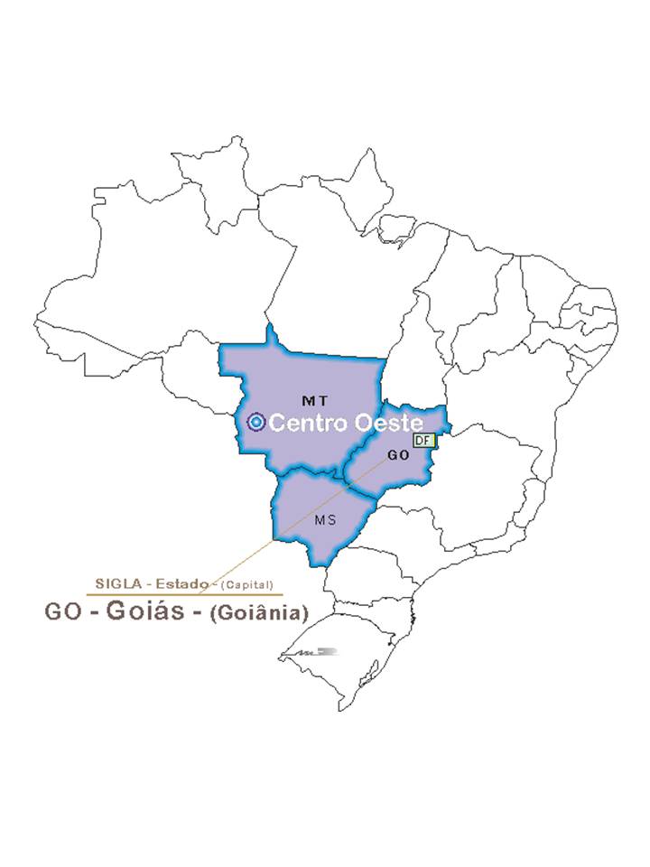 Aquicidades Todas as cidades de Goiás Mapas