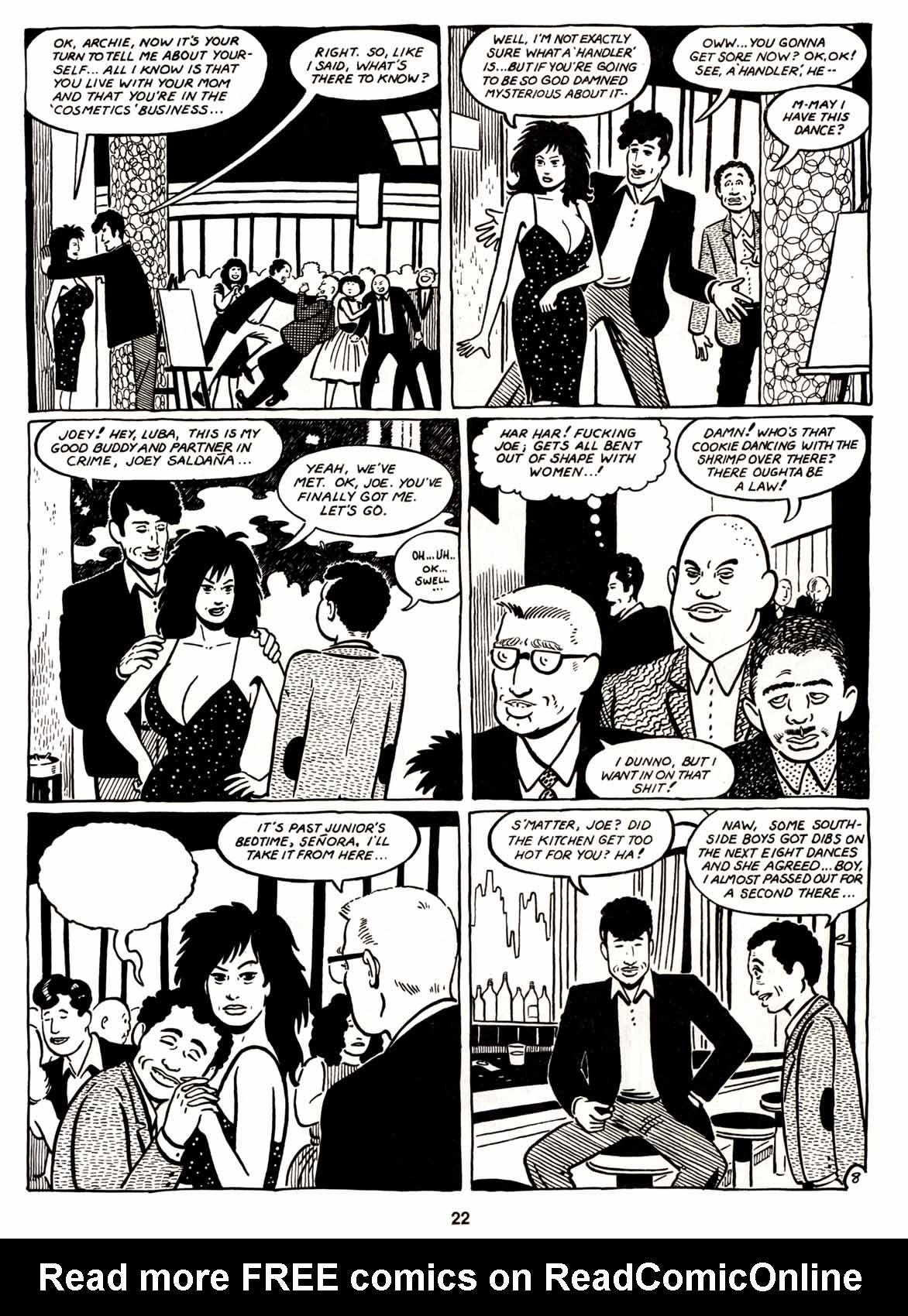 Read online Love and Rockets (1982) comic -  Issue #6 - 24