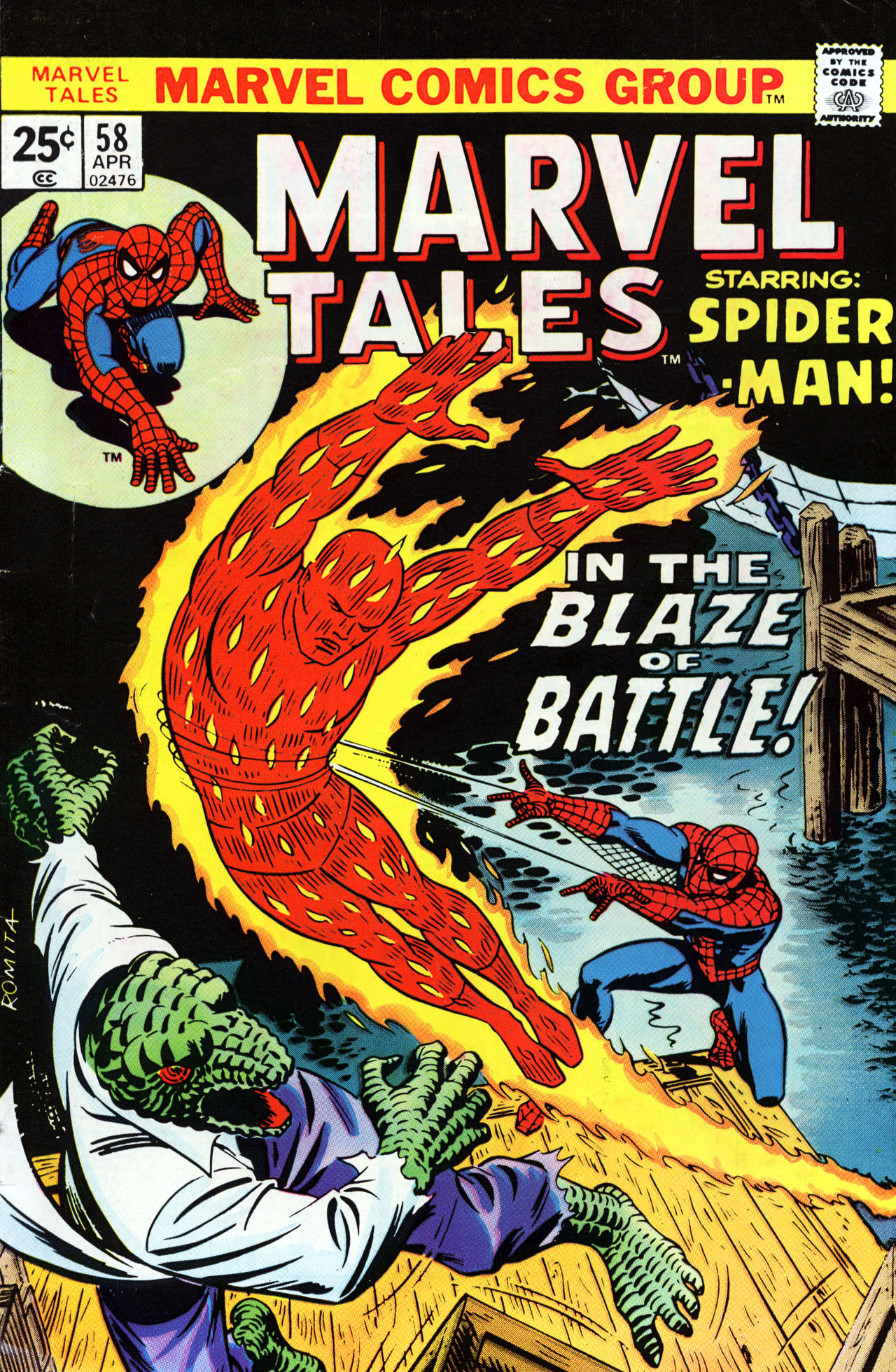 Read online Marvel Tales (1964) comic -  Issue #58 - 1