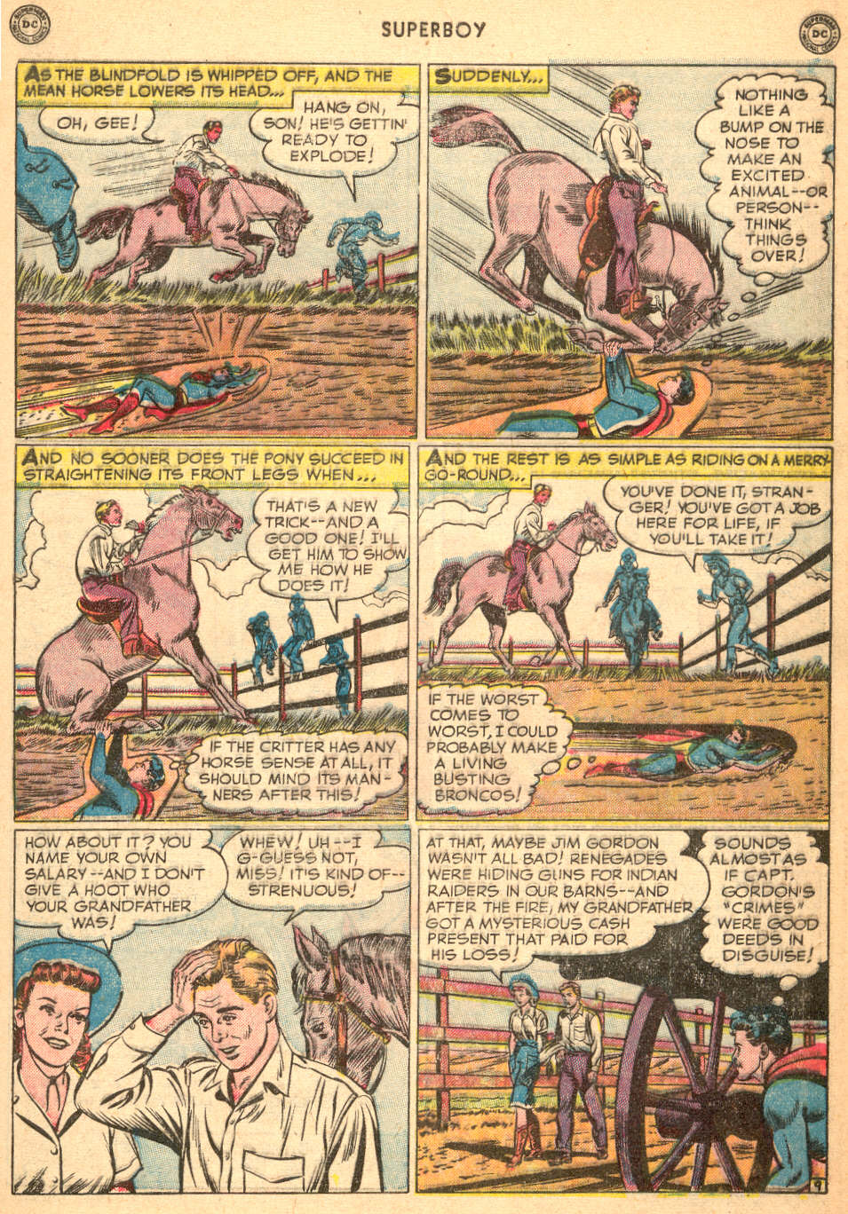 Read online Superboy (1949) comic -  Issue #12 - 10
