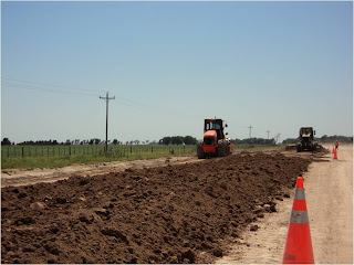 Avanza la construcción de ruta 67 Suárez-Lamadrid