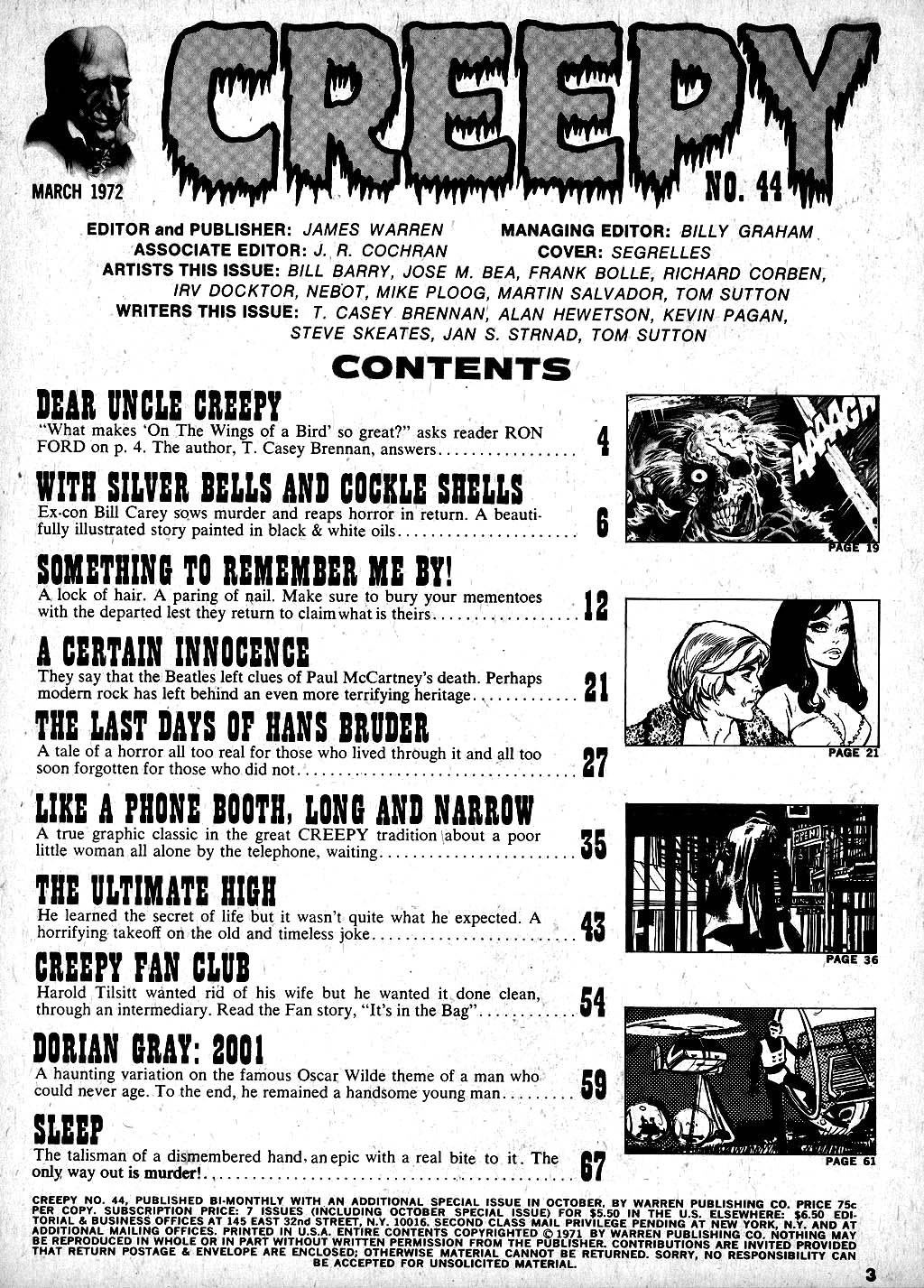 Creepy (1964) Issue #44 #44 - English 3