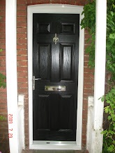 Black Solid Composite Door