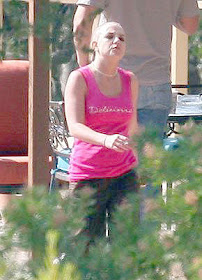 Britney Spears Shaved Head