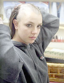 Britney Spears Shaved Head