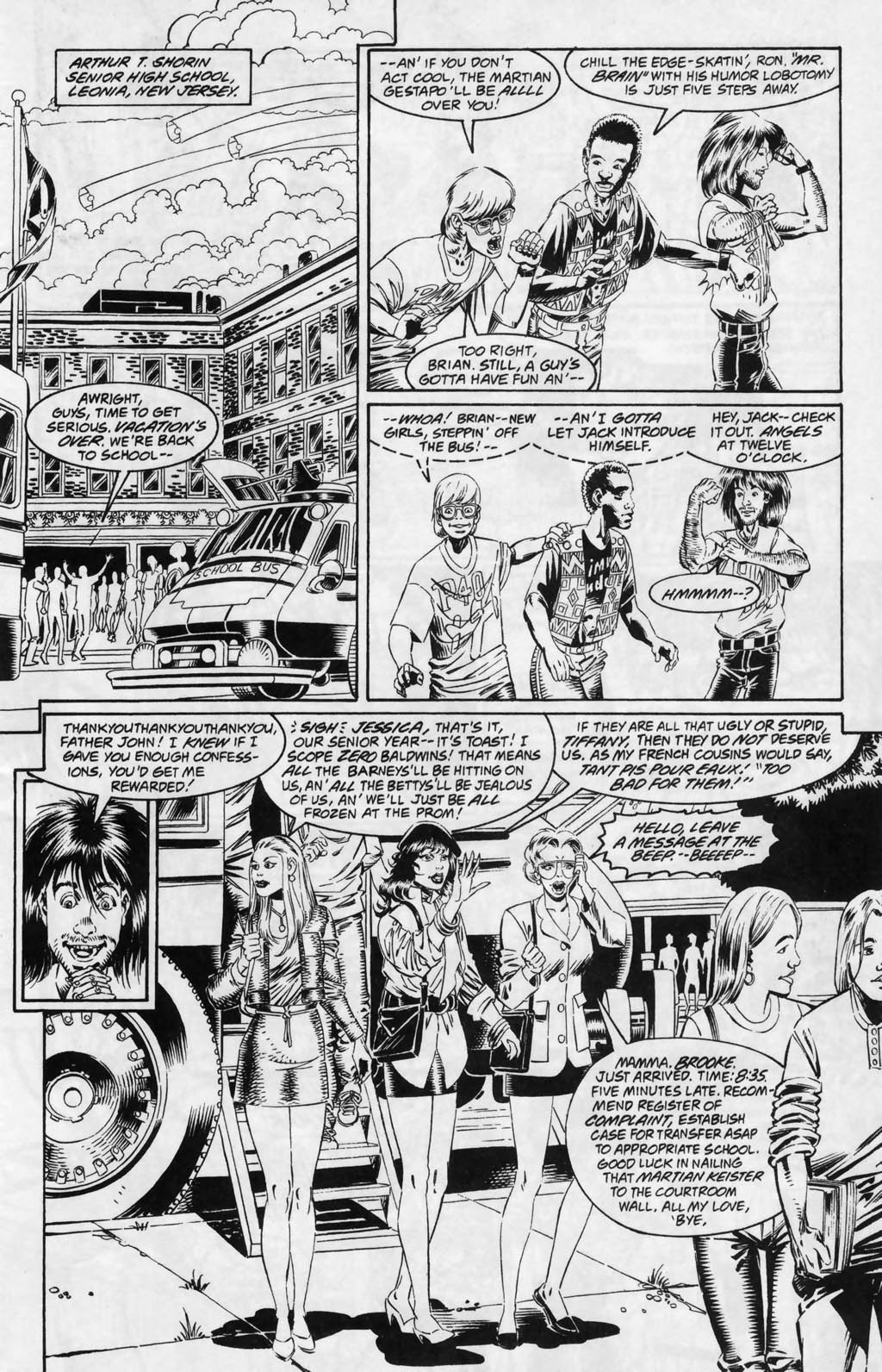 Read online Mars Attacks High School comic -  Issue #1 - 5