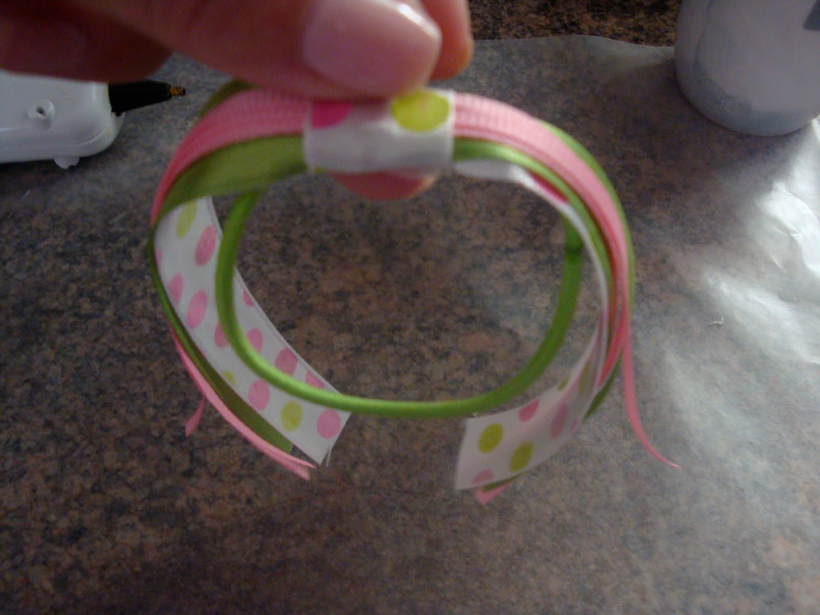 diy hair ribbon ties