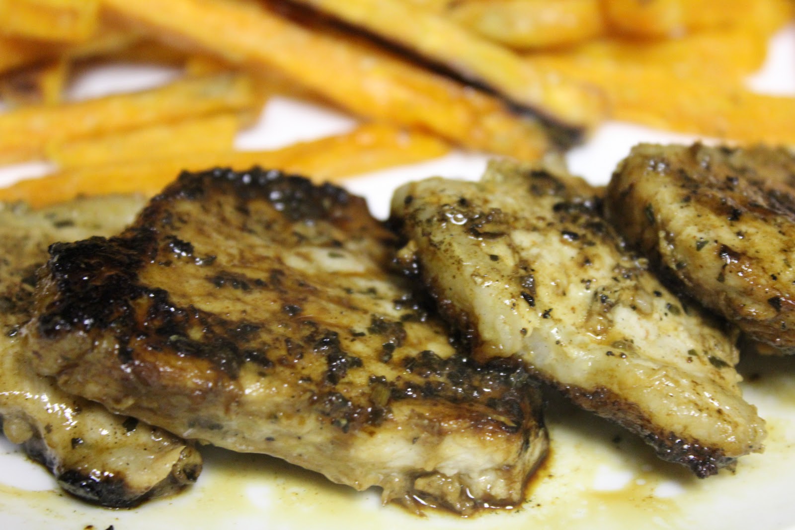 simply made with love Basil Pork Chops