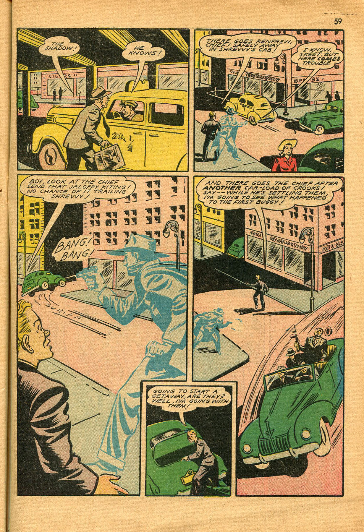Read online Shadow Comics comic -  Issue #23 - 59