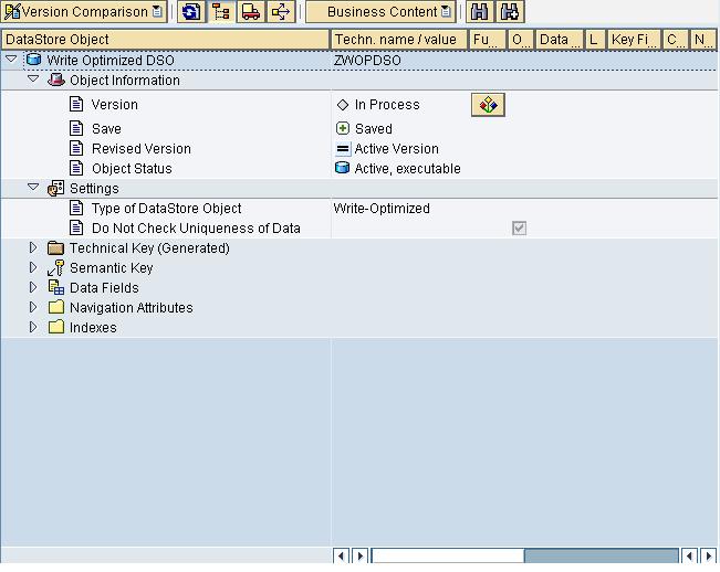 Types of DSOs in SAP BI and New Terminology