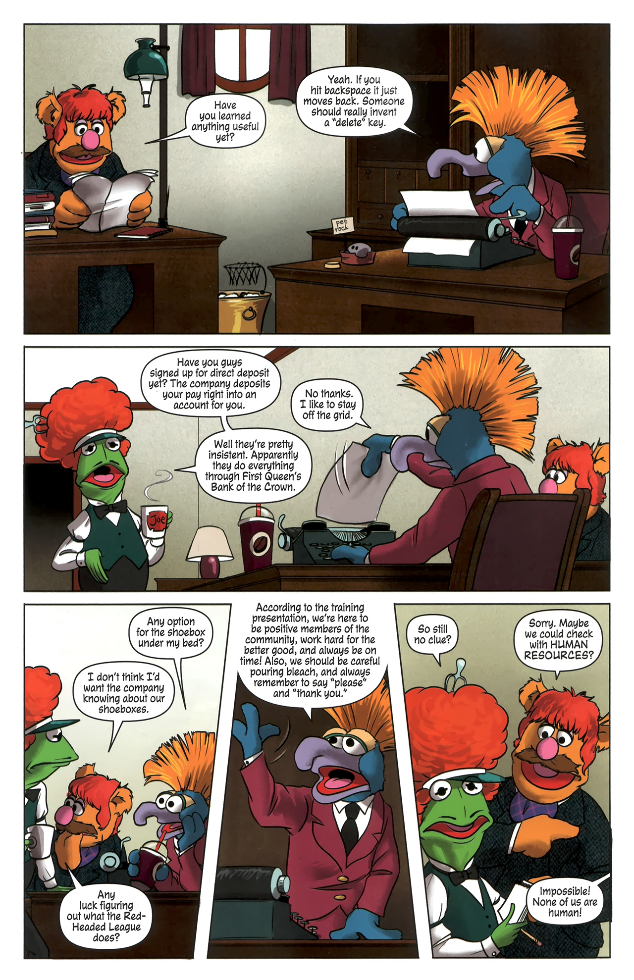 Read online Muppet Sherlock Holmes comic -  Issue #3 - 9