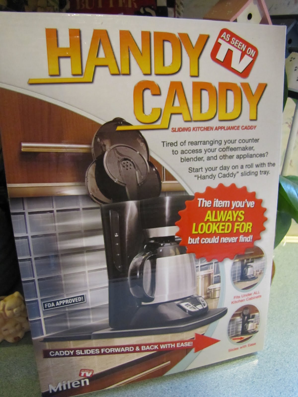 A'lil Country Sugar Product Testing Tuesday Coffee Machine Caddy