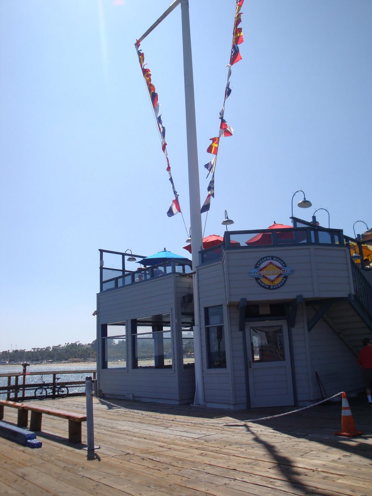 Semone's Travel and Tips Longboards on Santa Barbara’s Stearns Wharf