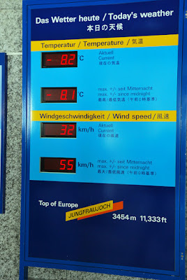 jungfrau very switzerland region prepared myself though cold already even there