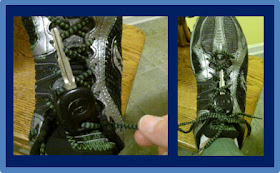 key on running laces