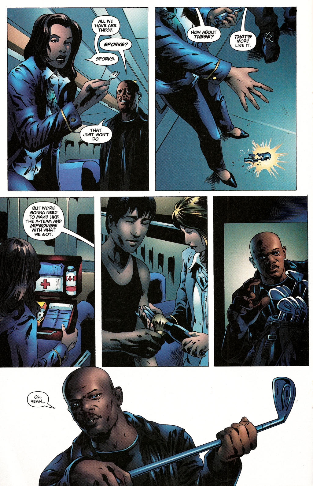 Read online Snakes on a Plane comic -  Issue #2 - 14