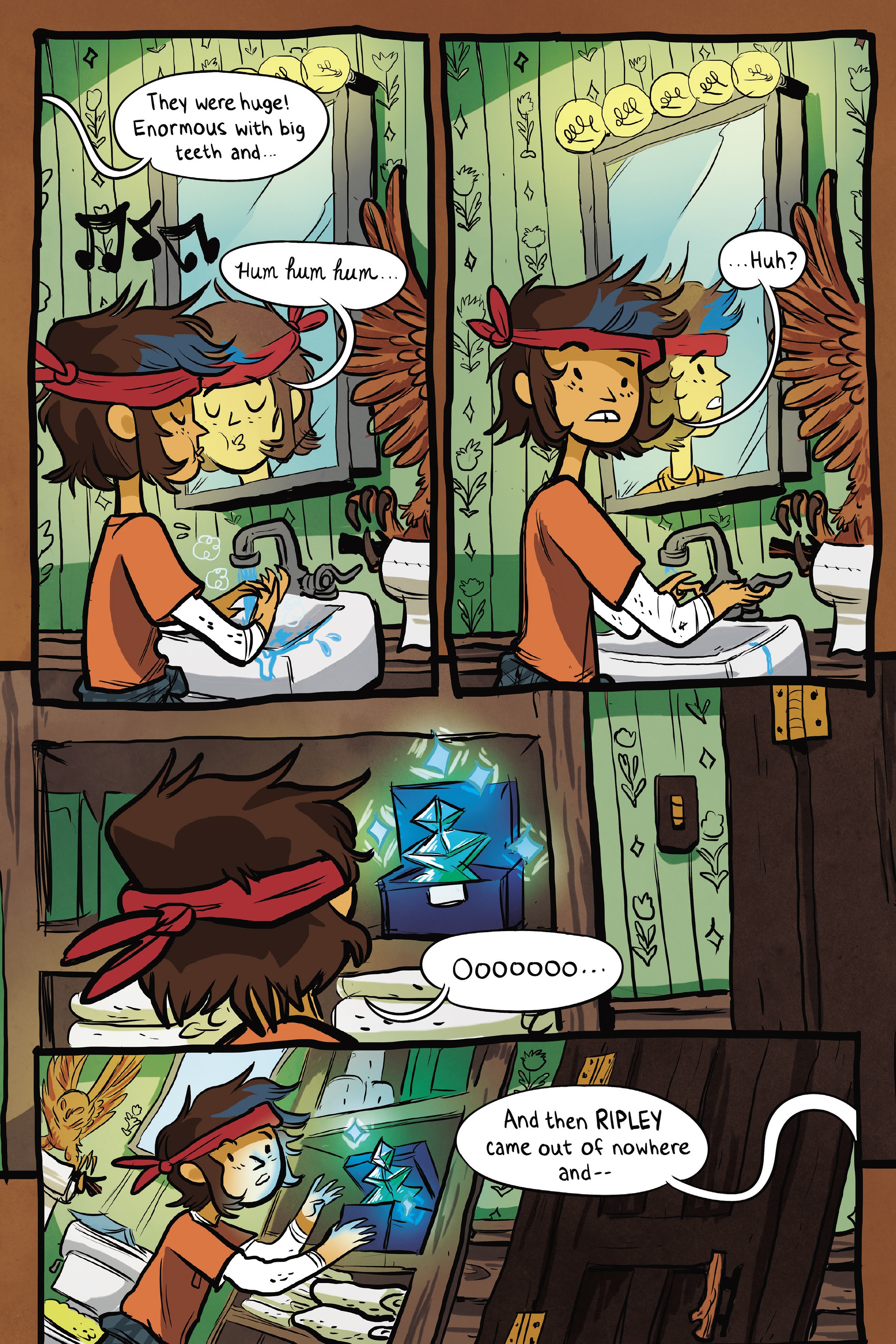 Read online Lumberjanes: The Infernal Compass comic -  Issue # TPB - 120